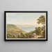 Vue des Environs de Vevey depuis Chexbres - Jakob Samuel Weibel — indrammet kunstværk på væggen