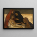 Pietà - Jakob Smits — indrammet kunstværk på væggen