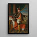 Portrait de Hieronim Florian Radziwiłł 1715-1760 - Jakub Wessel — indrammet kunstværk på væggen