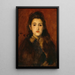 Alice Butt - James Abbott McNeill Whistler — indrammet kunstværk på væggen