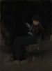 Arrangement dans Black Girl Reading - James Abbott McNeill Whistler — visning af kunstværket