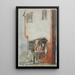 Boutique de boucher - James Abbott McNeill Whistler — indrammet kunstværk på væggen