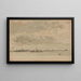 Gris og sølv: Purfleet - James Abbott McNeill Whistler — indrammet kunstværk på væggen