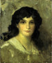 Tête de jeune femme - James Abbott McNeill Whistler — visning af kunstværket
