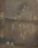 Nocturne Gris og Guld Canal Holland - James Abbott McNeill Whistler — visning af kunstværket
