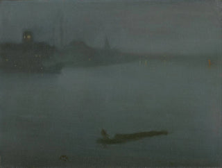 Nocturne i blå og sølv - James Abbott McNeill Whistler — visning af kunstværket