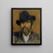 Robert Barr - James Abbott McNeill Whistler — indrammet kunstværk på væggen