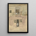 Le Balcon - James Abbott McNeill Whistler — indrammet kunstværk på væggen