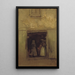 Les Commères - James Abbott McNeill Whistler — indrammet kunstværk på væggen