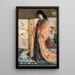 La Princesse du pays de la porcelaine - James Abbott McNeill Whistler — indrammet kunstværk på væggen