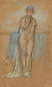 Le Bonnet pourpre - James Abbott McNeill Whistler — visning af kunstværket