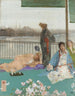 Variations en couleur de chair et vert: Le Balcon - James Abbott Mcneill Whistler — visning af kunstværket