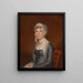 Rachel Bartholomew Davis - James Alexander Simpson — indrammet kunstværk på væggen