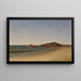 Sur la plage de Newport, Spouting Rock Beach - James Augustus Suydam — indrammet kunstværk på væggen