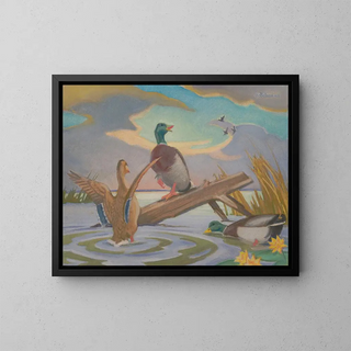 James C Kulhanek - Migratory Marsh.webp