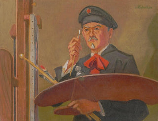 selvportræt - James C. Kulhanek — visning af kunstværket