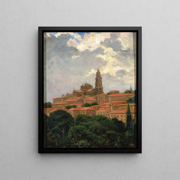 Cathédrale du Puy - James Carroll Beckwith — indrammet kunstværk på væggen