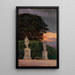 Coin de la terrasse, Versailles - James Carroll Beckwith — indrammet kunstværk på væggen