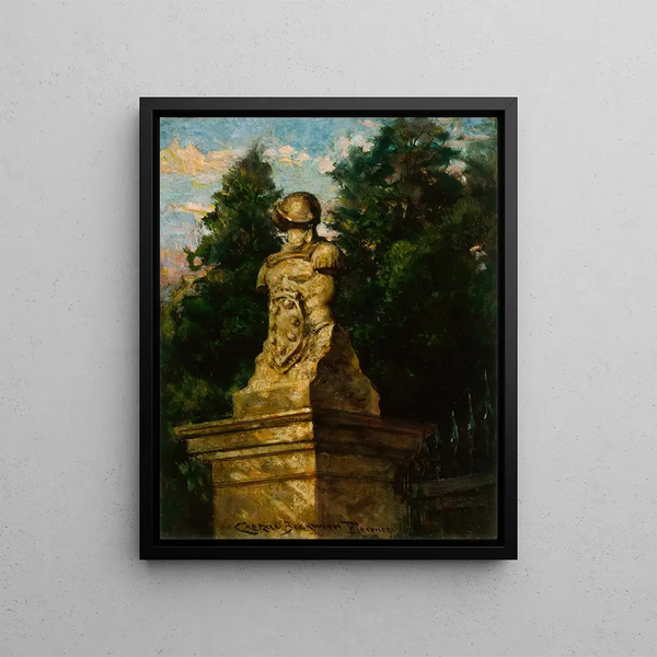 Poteau de porte Modigliani - James Carroll Beckwith — indrammet kunstværk på væggen