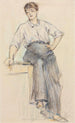 Le Travailleur - James Carroll Beckwith — visning af kunstværket