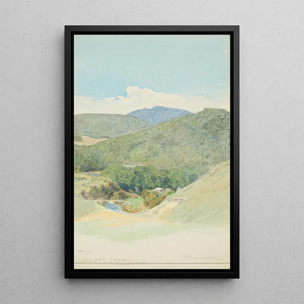 James Crowe Richmond - Junction of Slate and Aorere Rivers Collingwood Goldfields.webp