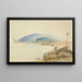 Mont Aspiring Lac Wanaka - James Crowe Richmond — indrammet kunstværk på væggen