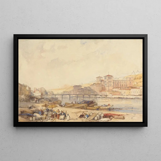 James Duffield Harding - Lyons from Quayside on the Rhone.webp