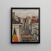 Musik i Vlaanderenstraat - James Ensor — indrammet kunstværk på væggen