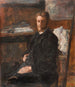 Portrait af Willy Finch - James Ensor — visning af kunstværket