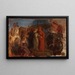 Retour du Calvaire - James Ensor — indrammet kunstværk på væggen