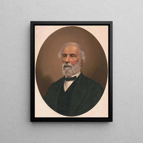 Robert E. Lee - James Fuller Queen — indrammet kunstværk på væggen