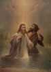 Le baptême du Christ - James Fuller Queen — visning af kunstværket