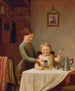 En god lille morgenmad - James Goodwyn Clonney — visning af kunstværket