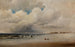 Strandscene med dramatisk himmel - James Hamilton — visning af kunstværket