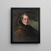 John Davies Jones - James Henry Beard — indrammet kunstværk på væggen