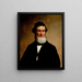 Portrait - James Henry Beard — indrammet kunstværk på væggen