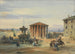 Le Temple de Vesta à Rome - James Holland — visning af kunstværket