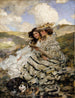 Sur les dunes Lady Shannon og Kitty - James Jebusa Shannon — visning af kunstværket