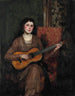 Florence Shannon, kunstnerens hustru - James Jebusa Shannon — visning af kunstværket