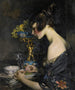 Le vase de Sèvres - James Jebusa Shannon — visning af kunstværket