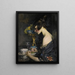 Le vase de Sèvres - James Jebusa Shannon — indrammet kunstværk på væggen