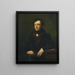 Portrait af den ærede John Charles Dundas - James Lonsdale — indrammet kunstværk på væggen