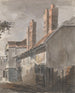 Vue d'un bâtiment avec cheminées - James Miller — visning af kunstværket