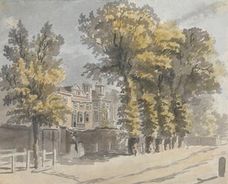 Vue d'une maison - James Miller — visning af kunstværket