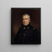 Zachary Taylor - James Reid Lambdin — indrammet kunstværk på væggen