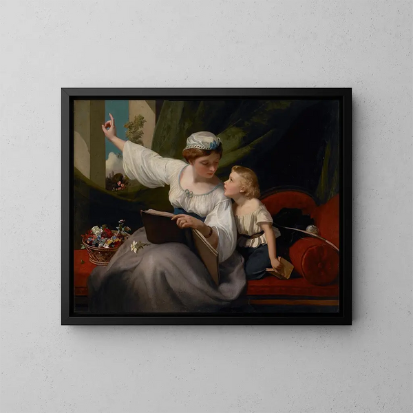 Le Conte de fées - James Sant — indrammet kunstværk på væggen