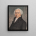 Gouverneur Morris - James Sharples — indrammet kunstværk på væggen