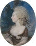 Portrait de Mme Fitzherbert, épouse de George IV - James Sharples — visning af kunstværket