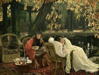 En convalescent - James Tissot — visning af kunstværket