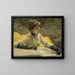 Admiration d'un portfolio - James Tissot — indrammet kunstværk på væggen